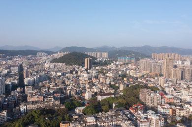福清城市航拍风光全景