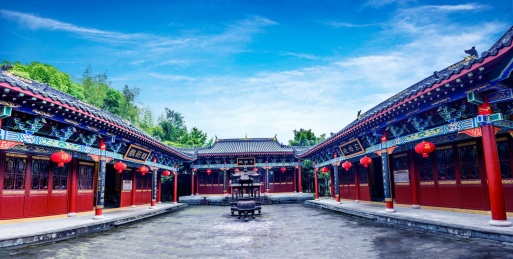 鹰潭市龙虎山上清古镇嗣汉天师府道院