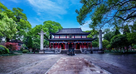 龙虎山上清古镇嗣汉天师府道院宗教建筑