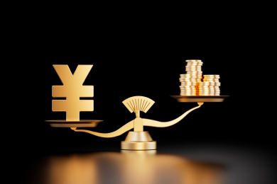 金融题材的金融货币概念图