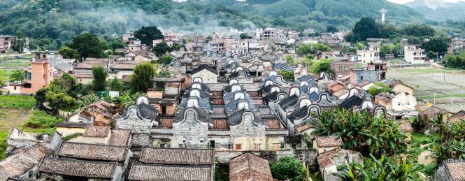 中国广东省清远市佛冈县龙山镇上岳古村