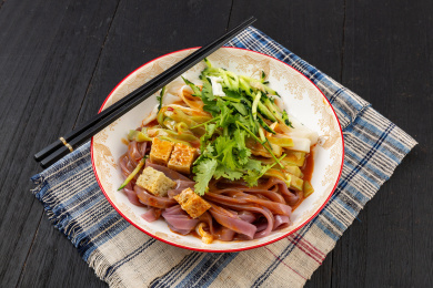 三拼三色凉皮