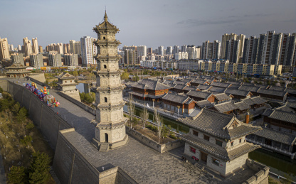 山西省大同市古城雁塔