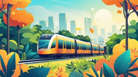 城市高架桥轨道交通