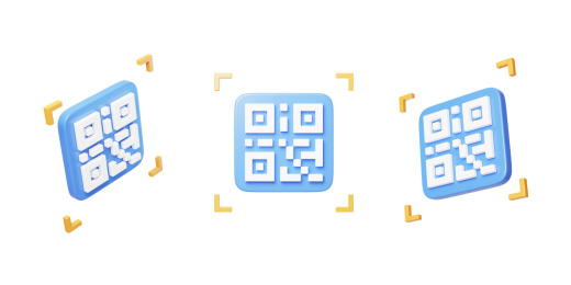 移动手机在线支付二维码扫码3D