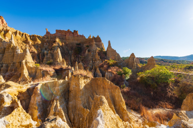 云南楚雄元谋土林景观