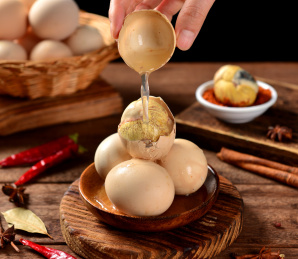 五香活珠子毛蛋