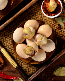 五香活珠子毛蛋