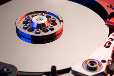 机械硬盘光盘数据计算机特写