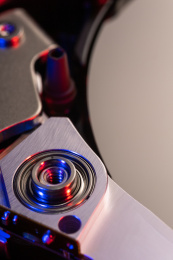 机械硬盘光盘数据计算机特写