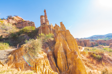 云南楚雄元谋土林景观