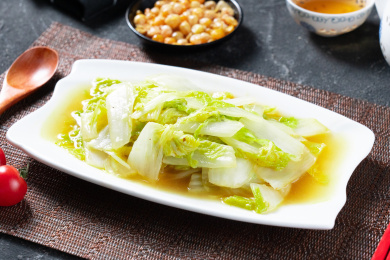 姜汁娃娃菜  
