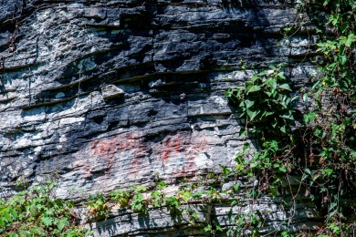 贵州省龙里云栖谷龙里巫山岩画