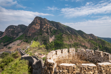 天津蓟州黄崖关长城旅游风景区自然风光
