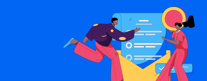 为汽车购买保险扁平人物矢量概念运营插画