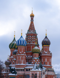 俄罗斯莫斯科圣瓦西里教堂