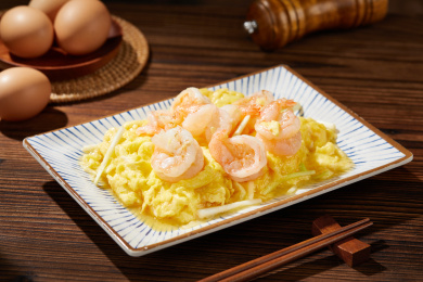 虾仁滑蛋