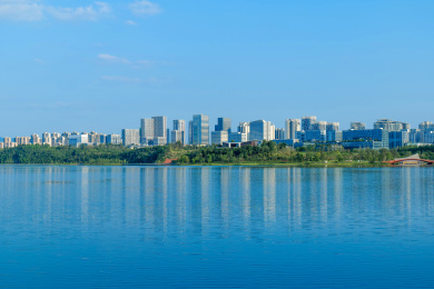 四川成都天府新区兴隆湖公园