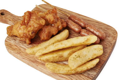 油炸小食拼盘