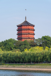 中国河南省信阳市茗阳阁