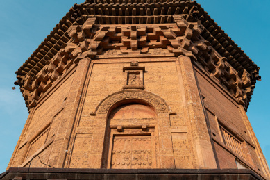 山西大同浑源圆觉寺塔局部