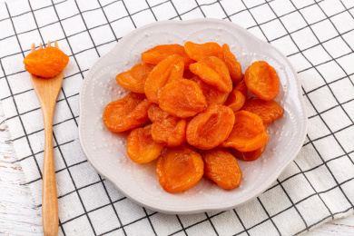 红杏干果脯蜜饯零食特写