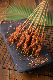 一把炸鸡胗小串