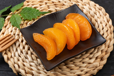 黄桃干果干休闲食品
