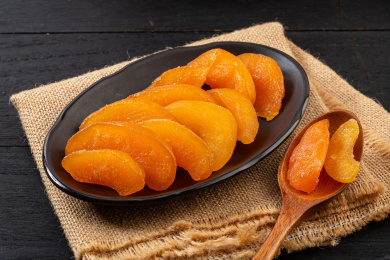 黄桃干果干休闲食品