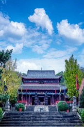 湖南岳阳君山岛洞庭庙