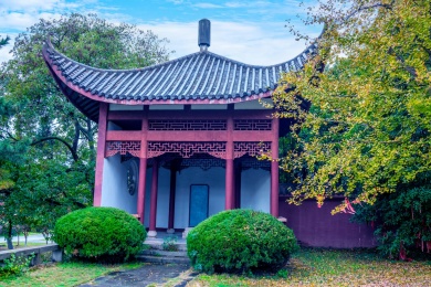 湖南岳阳君山岛洞庭庙