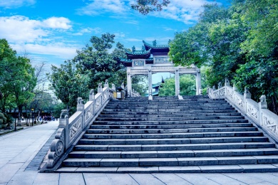 岳阳市“江南三大名楼”之一岳阳楼牌坊