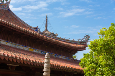 广西贵港市南山寺建筑