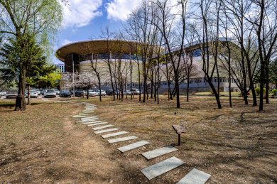 中国长春吉林大学前卫校区建筑景观