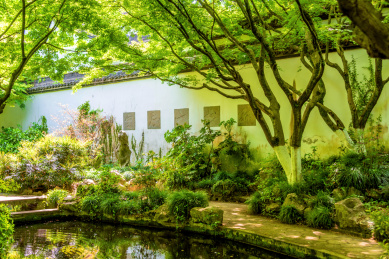 中国浙江杭州西湖风景区孤山公园敬一书院