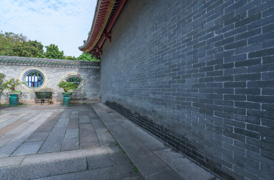 佛山祖庙博物馆庆真楼传统中式岭南庭院