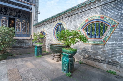 佛山祖庙博物馆庆真楼传统中式岭南庭院