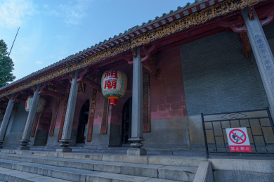 佛山祖庙灵应祠传统中式岭南古建筑