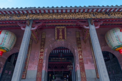 佛山祖庙灵应祠传统中式岭南古建筑