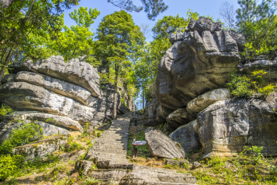 湖北恩施索布垭石林
