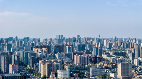 成都天府熊猫塔339及附近城市航拍