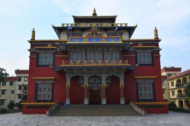 尼泊尔加德满都雪谦寺