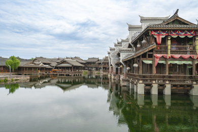 李庄古镇风光