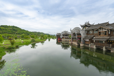 李庄古镇风光