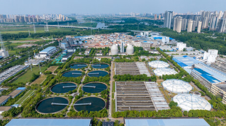 污水净化过滤处理场