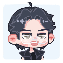 卡通可爱帅气男孩