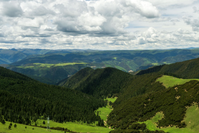四川巴塘高山草原