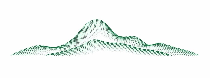 山水矢量抽象绘画