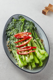 广东白灼菜心