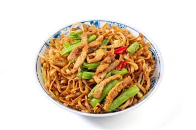 肉肉豆角焖面 